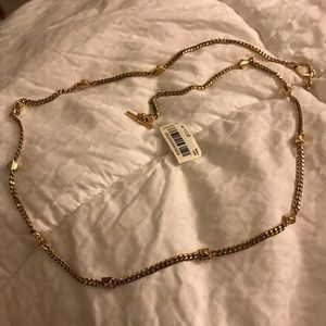 Brand new gold Michael Kors Neckless